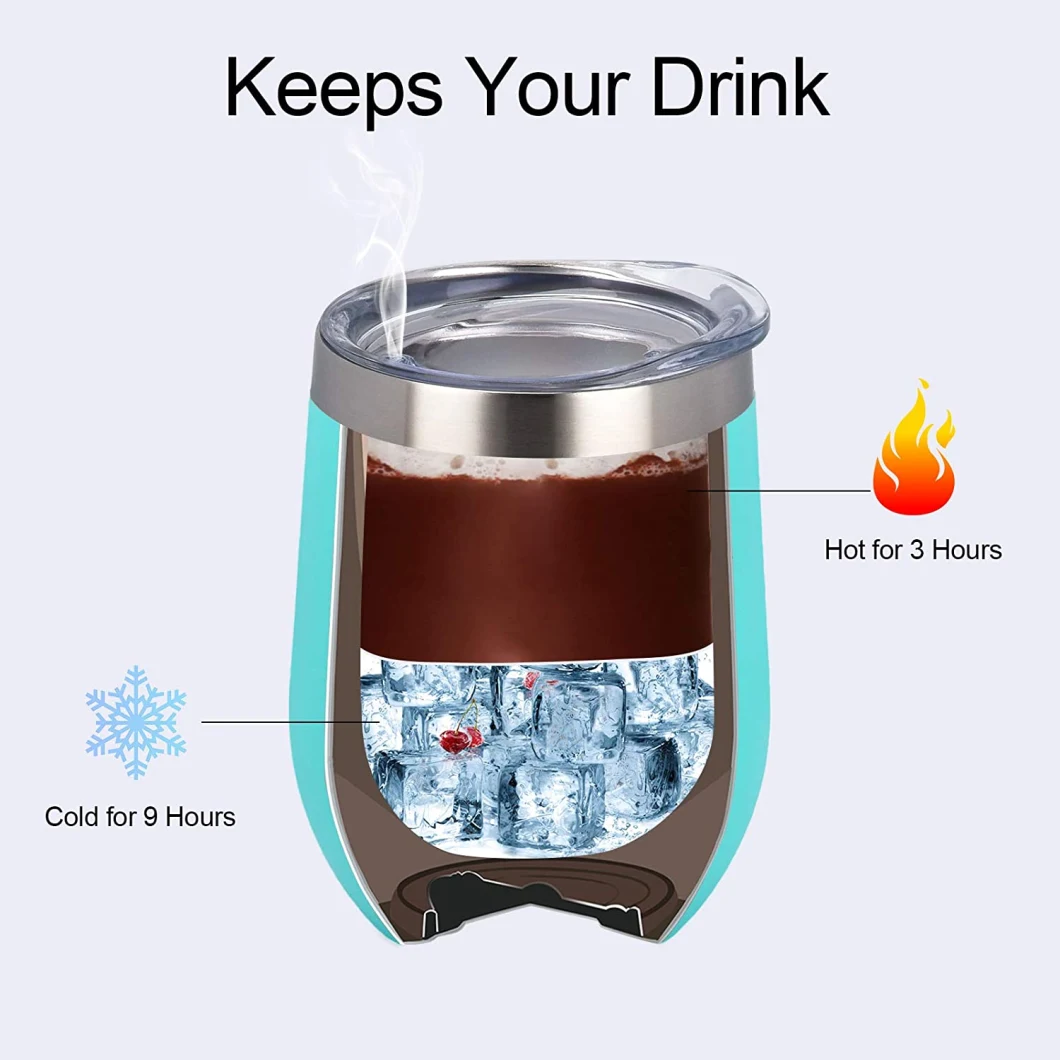 Camping Outdoor Office Cup Water Coffee Mug Glass Stainless Steel Household Tumbler
