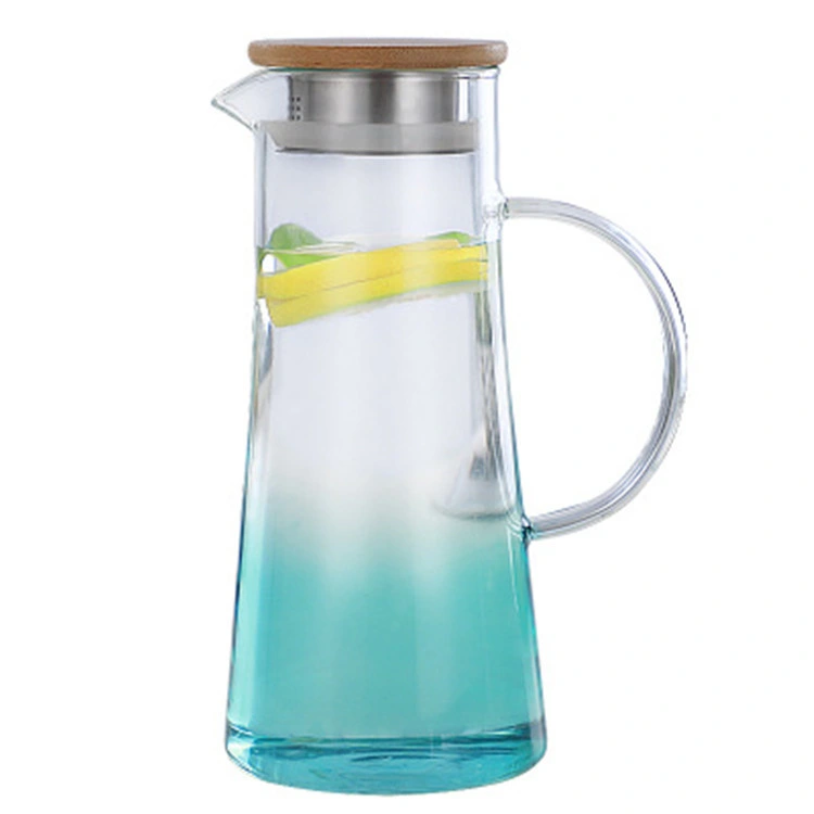 38years Factory Heat Resistant Glass Pitcher Glass Jug