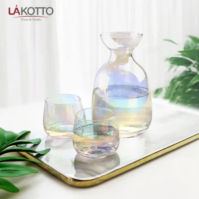 Nice Designed Popular Borosilicate Glass Water Jug Glass Pitcher and Pot Glass Juice Beverage Carafe
