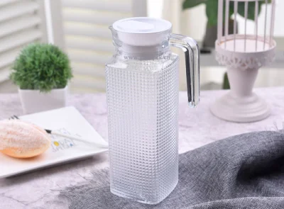 Heat Resistant Borosilicate Glass Jug for Water Tea