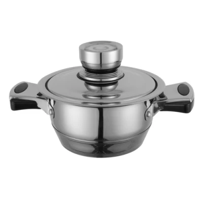 Oven-Safe Induction Casserole Pot with Glass Lid